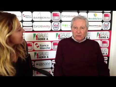 Intervista ad Albino Massaccesi vice presidente Lube Volley
