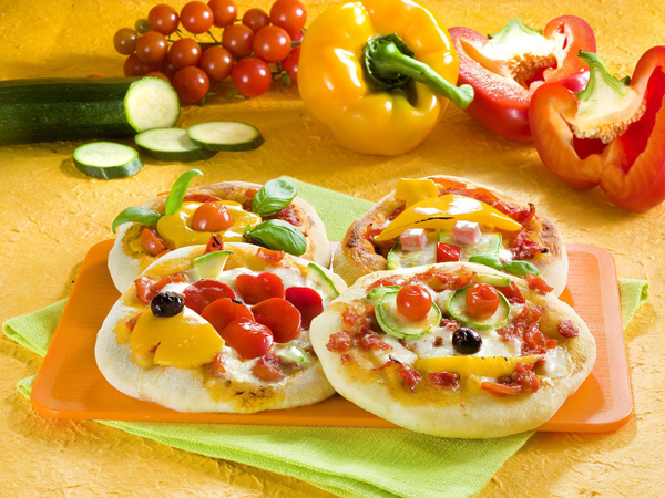 Pizzette alle verdure