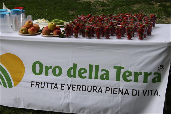 Festa per la 5° edizione di Oro della Terra a Tavola