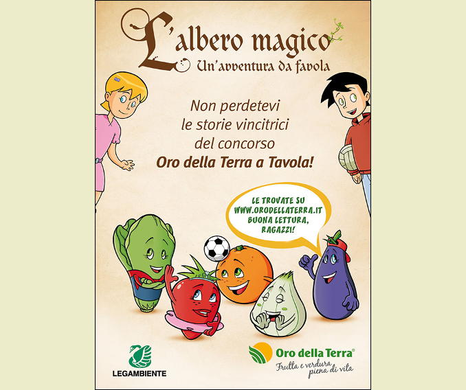 Oro della Terra a Tavola: ecco il fumetto!