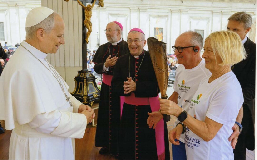 Oro della Terra alla “Fiaccolata della pace” 2026